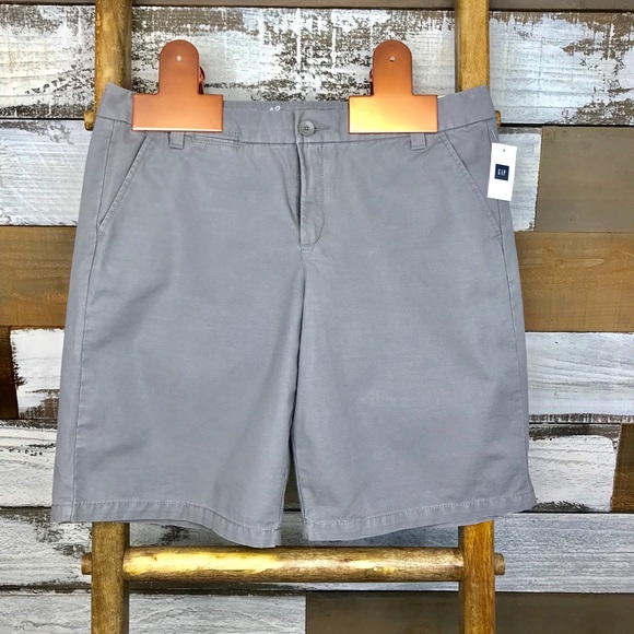 GAP Pants - GAP boyfriend roll-up shorts
